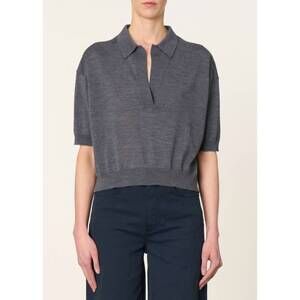 NEW VANESSABRUNO faby knit sweater in grey